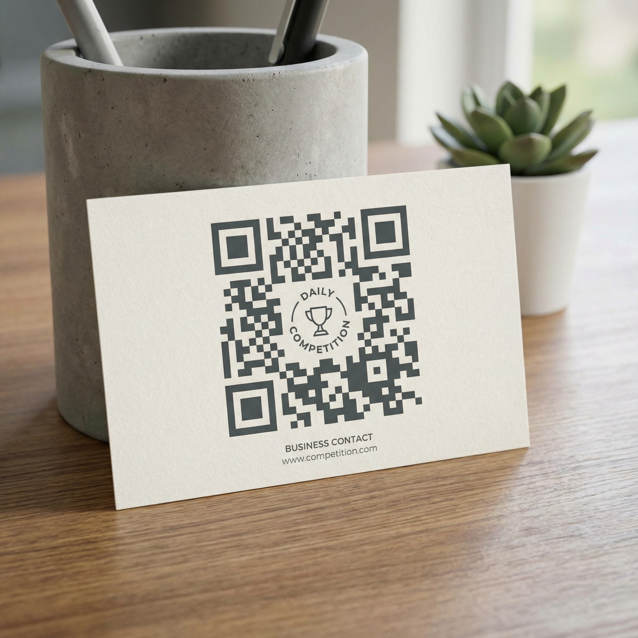 每日大赛商务合作二维码